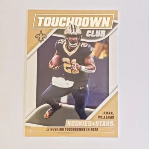 Panini Rookies & Stars Football 2023 | TD-6 Jamaal Williams - New Orleans Saints | Touchdown Club