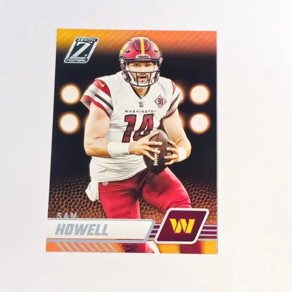 Panini Zenith Football 2023 | #100 Sam Howell - Washington Commanders