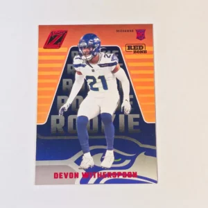 Panini Zenith Football 2023 | #133 Devon Witherspoon - Seattle Seahawks | Red Zone Rookie