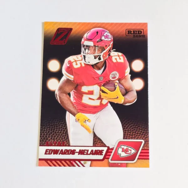 Panini Zenith Football 2023 | #47 Clyde Edwards-Helaire - Kansas City Chiefs | Red Zone