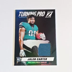Panini Zenith Football 2023 | TPM-JCR Jalen Carter - Philadelphia Eagles | Rookie Patch Turning Pro