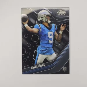 Topps Composite Football 2023 | #106 Bryce Young - Carolina Panthers | Topps Chrome Black Rookie Card