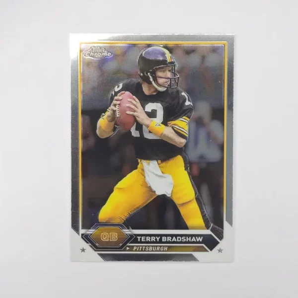 Topps Composite Football 2023 | #33 Terry Bradshaw - Pittsburgh Steelers | Topps Chrome
