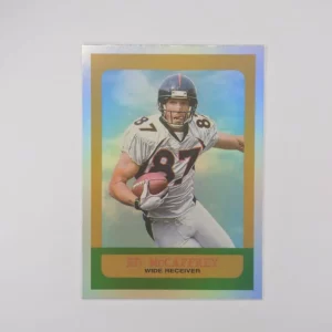 Topps Composite Football 2023 | #374 Ed McCaffrey - Denver Broncos | Heritage Rainbow Foilboard