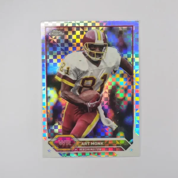 Topps Composite Football 2023 | #5 Art Monk - Washington Redskins | Topps Chrome X-Fractor