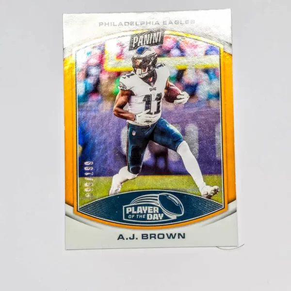 Panini Player of the Day Football 2023 | A.J. Brown - Philadelphia Eagles | Orange 96/199