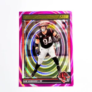 Panini Score Football 2024 | #60 Sam Hubbard - Cincinnati Bengals | Ellipse 267/299