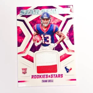 Panini Rookies & Stars Football 2023 | SS-TD 23 Tank Dell - Houston Texans | Star Search Patch 06/25 Bi color