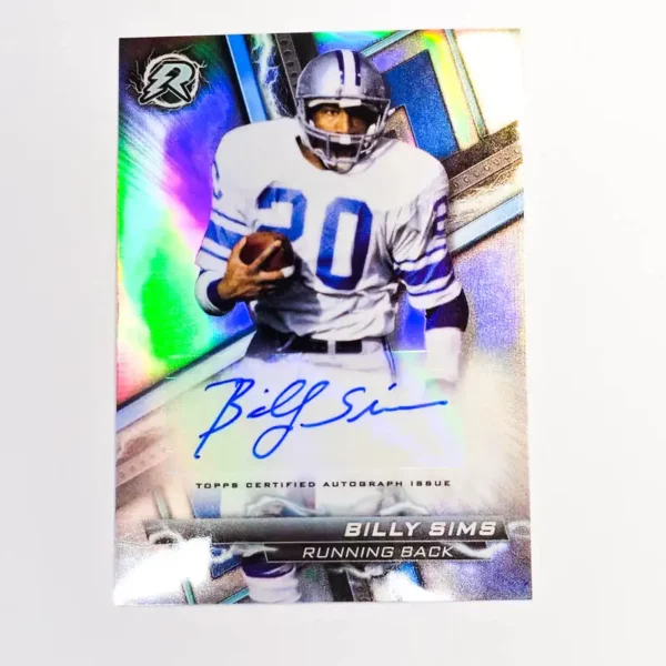 Topps Composite Football 2023 | RA-BSI Billy Sims - Detroit Lions | Topps Resurgence Signature