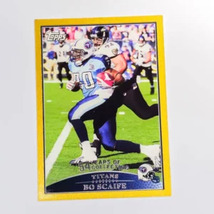 Topps Football 2009 | Bo Scaife - Tennessee Titans | Gold Dots 920/2009