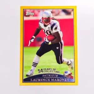 Topps Football 2009 | Laurence Maroney - New England Patriots | Gold Dots 422/2009