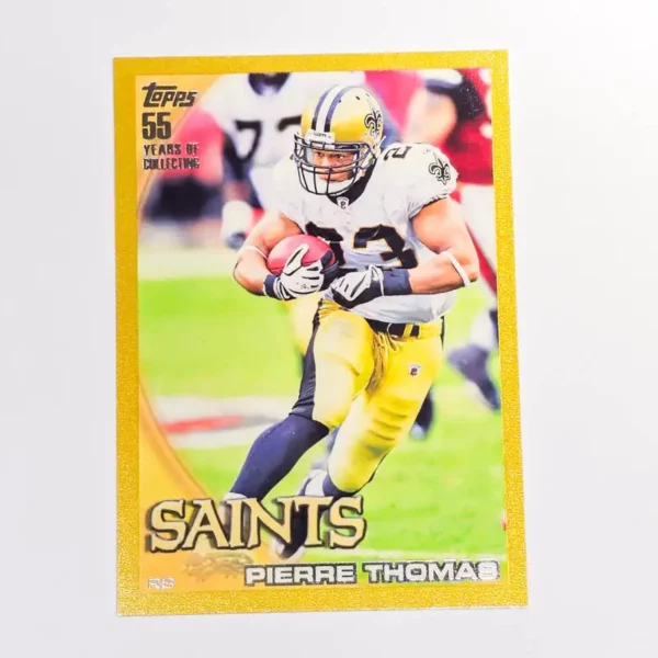 Topps Football 2010 | Pierre Thomas - New Orleans Saints | Gold Dots 1611/2010
