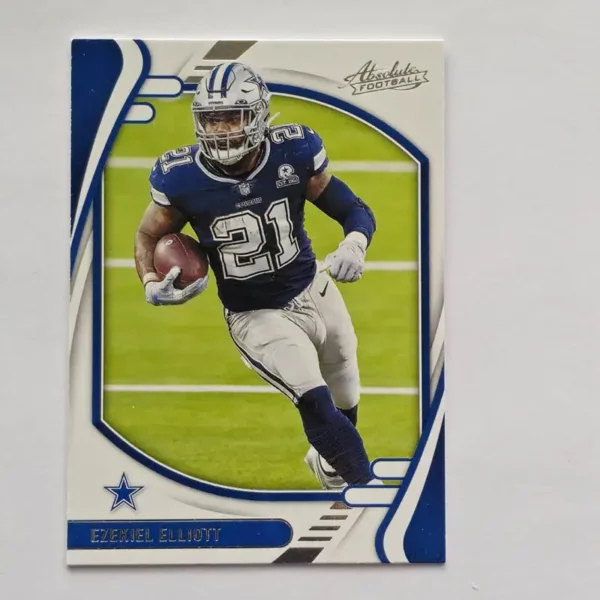 Panini Absolute Football 2021 | #50 Ezekiel Elliott - Dallas Cowboys