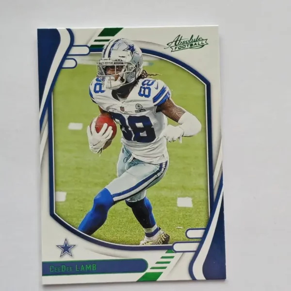 Panini Absolute Football 2021 | #51 CeeDee Lamb - Dallas Cowboys | Green