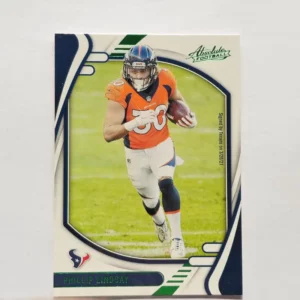 Panini Absolute Football 2021 | #55 Phillip Lindsay - Houston Texans | Green