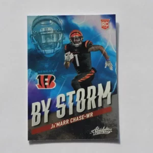 Panini Absolute Football 2021 | #BST-5 Ja'Maar Chase - Cincinnati Bengals | By Storm Rookie Card