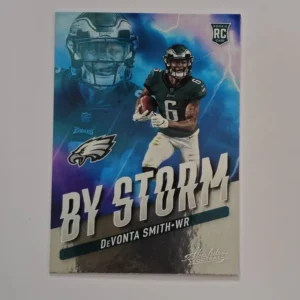 Panini Absolute Football 2021 | #BST-7 Devonta Smith - Philadelphia Eagles | By Storm Rookie Card