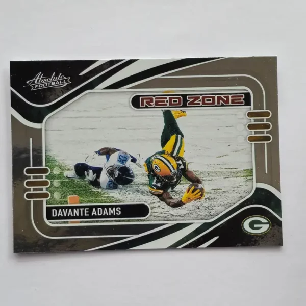 Panini Absolute Football 2021 | #RZ7 Davante Adams - Green Bay Packers | Red Zone
