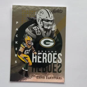Panini Absolute Football 2021 | #UH1 David Bakhtiari - Green Bay Packers | Unsung Heroes