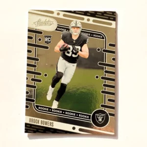 Panini Absolute Football 2024 | #113 Brock Bowers - Las Vegas Raiders | Rookie Card