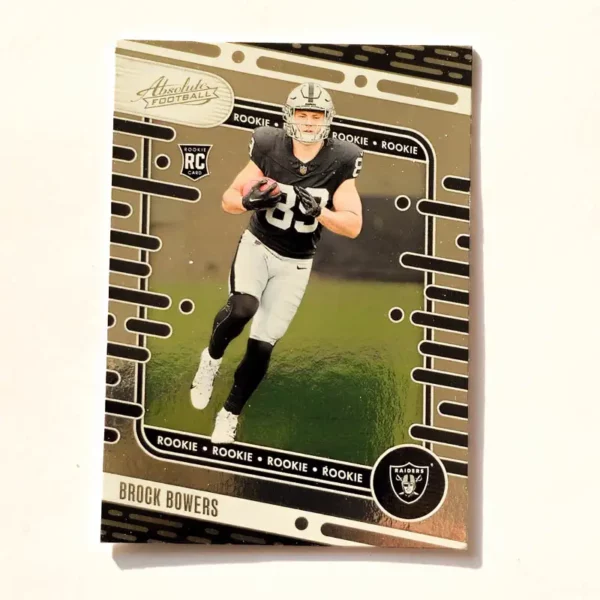 Panini Absolute Football 2024 | #113 Brock Bowers - Las Vegas Raiders | Rookie Card