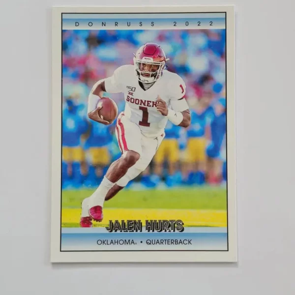 Panini Chronicles Draft Picks Football 2022 | #14 Jalen Hurts - Oklahoma Sooners | Donruss