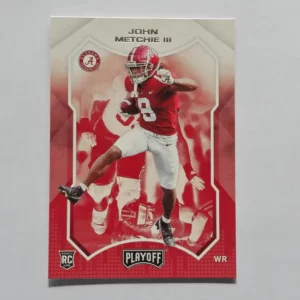 Panini Chronicles Draft Picks Football 2022 | #14 John Metchie III - Alabama Crimson Tide | Playoff Rookie Card