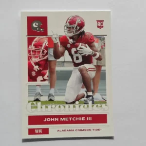 Panini Chronicles Draft Picks Football 2022 | #17 John Metchie III - Alabama Crimson Tide | Rookie Card