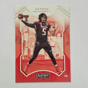 Panini Chronicles Draft Picks Football 2022 | #20 Patrick Mahomes II - Texas Tech Red Raiders | Playoff