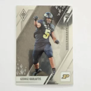 Panini Chronicles Draft Picks Football 2022 | #23 George Karlaftis - Purdue Boilermakers | Phoenix Rookie Card