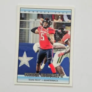Panini Chronicles Draft Picks Football 2022 | #24 Patrick Mahomes II - Texas Tech Red Raiders | Donruss