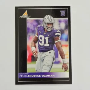 Panini Chronicles Draft Picks Football 2023 | #10 Felix Anudike-Uzomah - Kansas State Wildcats | Pinnacle Rookie Card
