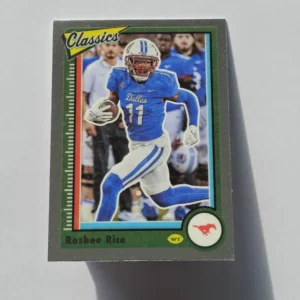 Panini Chronicles Draft Picks Football 2023 | #11 Rashee Rice - SMU Mustangs | Classics Rookie Card