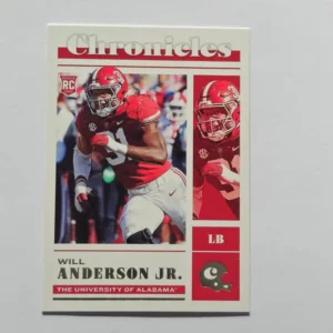 Panini Chronicles Draft Picks Football 2023 | #12 Will Anderson Jr. - Alabama Crimson Tide | Chronicles Rookie Card