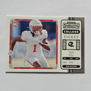 Panini Chronicles Draft Picks Football 2023 | #17 Tank Dell - Houston Cougars | Chronicles Contenders Rookie Card