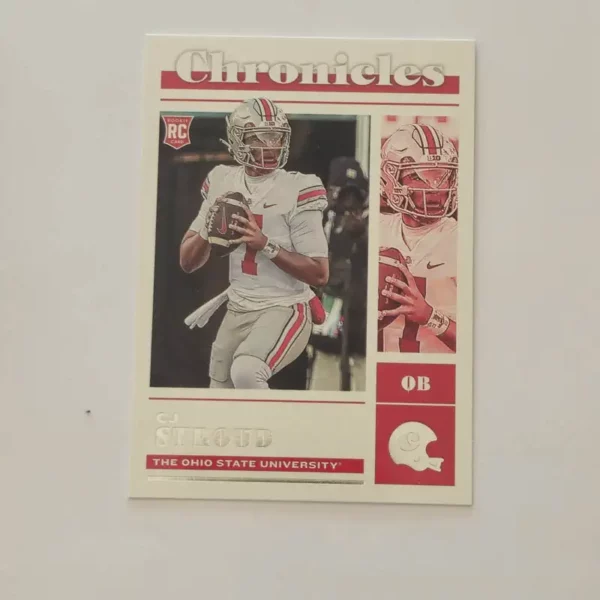 Panini Chronicles Draft Picks Football 2023 | #2 C.J. Stroud - Ohio State Buckeyes | Chronicles Rookie Card