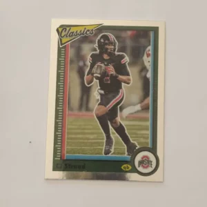 Panini Chronicles Draft Picks Football 2023 | #2 C.J. Stroud - Ohio State Buckeyes | Classics Rookie Card