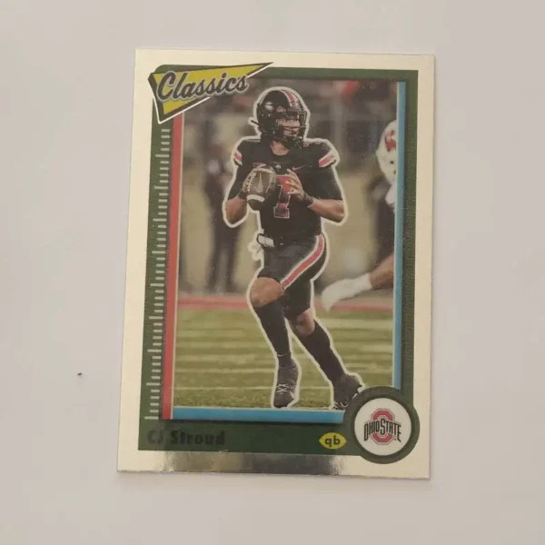 Panini Chronicles Draft Picks Football 2023 | #2 C.J. Stroud - Ohio State Buckeyes | Classics Rookie Card
