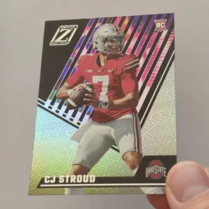 Panini Chronicles Draft Picks Football 2023 | #2 C.J. Stroud - Ohio State Buckeyes | Zenith Rookie Card