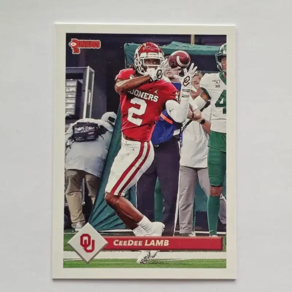 Panini Chronicles Draft Picks Football 2023 | #20 CeeDee Lamb - Oklahoma Sooners | Donruss