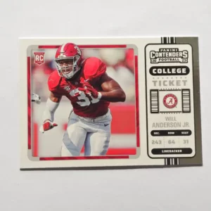Panini Chronicles Draft Picks Football 2023 | #23 Will Anderson Jr. - Alabama Crimson Tide | Chronicles Contenders Rookie Card