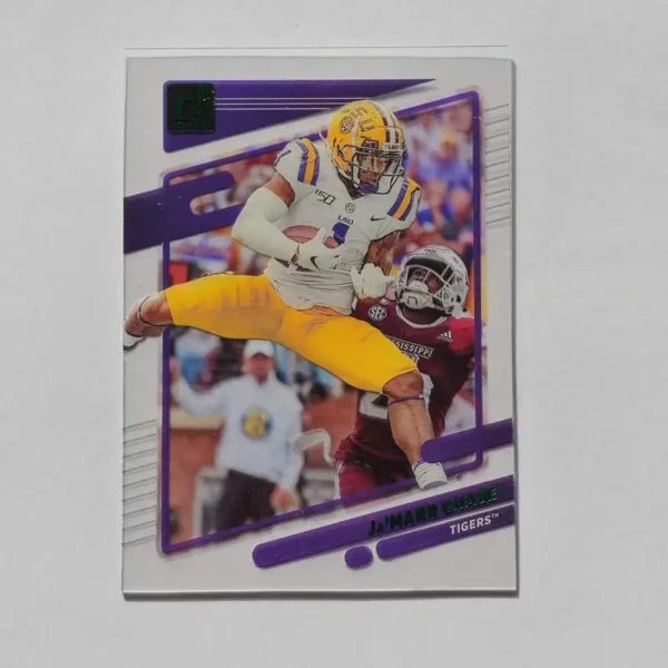 Panini Chronicles Draft Picks Football 2023 | #7 Ja'Maar Chase - LSU | Green Clearly Donruss