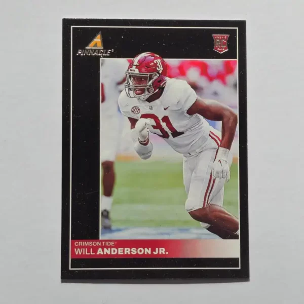 Panini Chronicles Draft Picks Football 2023 | #9 Will Anderson Jr. - Alabama Crimson Tide | Pinnacle Rookie Card