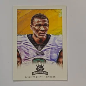 Panini Chronicles Football 2021 | #GK-25 Devonta Smith - Philadelphia Eagles | Donruss Gridiron Kings Rookie Card