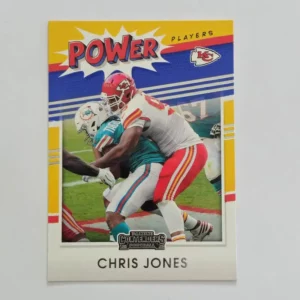 Panini Contenders Football 2021 | #PP-CJO Chris Jones - Kansas City Chiefs | Power Players