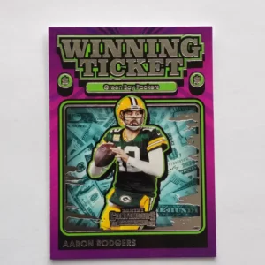 Panini Contenders Football 2021 | #WT-ARO Aaron Rodgers - Green Bay Packers | Winning Ticket