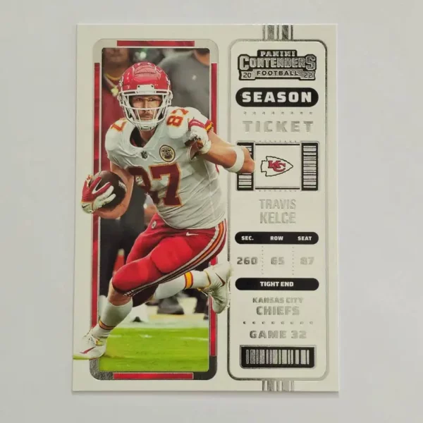 Panini Contenders Football 2022 | #59 Travis Kelce - Kansas City Chiefs