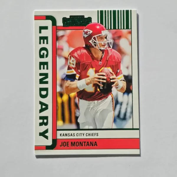 Panini Contenders Football 2022 | #LGD-JMO Joe Montana - Kansas City Chiefs | Legendary Contenders Emerald
