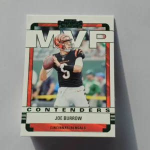 Panini Contenders Football 2022 | #MVP-JBU Joe Burrow - Cincinnati Bengals | MVP Contenders Emerald