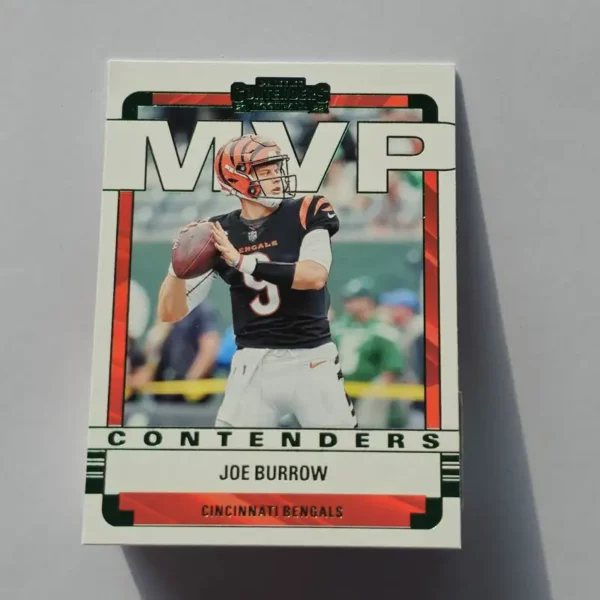Panini Contenders Football 2022 | #MVP-JBU Joe Burrow - Cincinnati Bengals | MVP Contenders Emerald